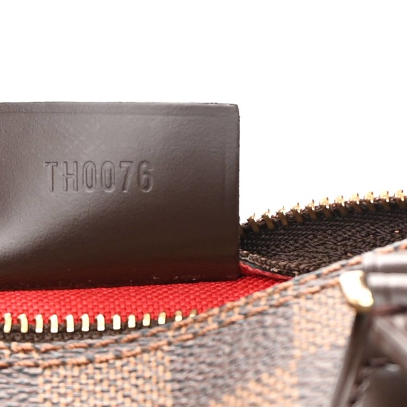 Louis Vuitton Damier Ebene Mini Sac HL Speedy bag Authentic LV handbag Vintage - Picture 10 of 16